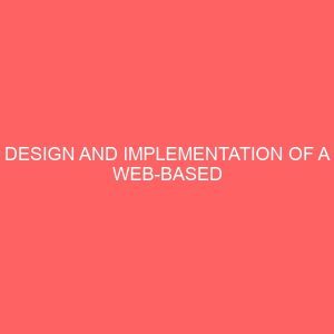 design and implementation of a web based repository for undergraduate projects 23883