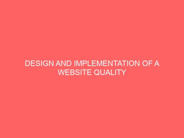 design and implementation of a website quality system with fuzzy neural network 24353