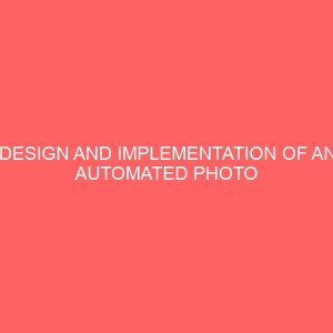 design and implementation of an automated photo modelling e commerce site for website designers 22505
