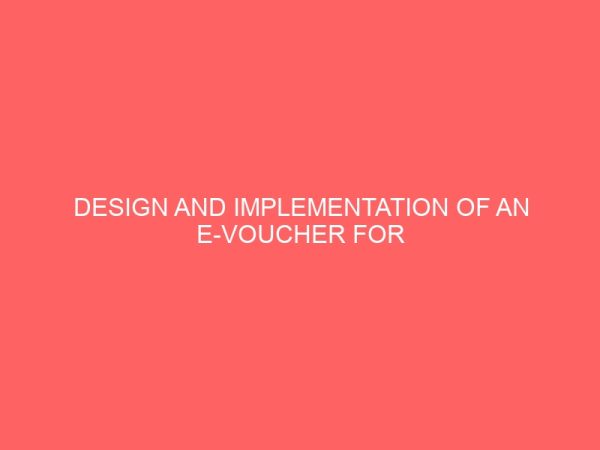 design and implementation of an e voucher for online recharge card 24002