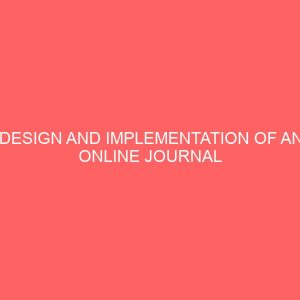 design and implementation of an online journal management system 23934