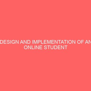 design and implementation of an online student admission system 2 28623