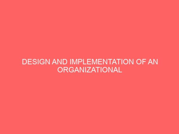 design and implementation of an organizational website 2 13978