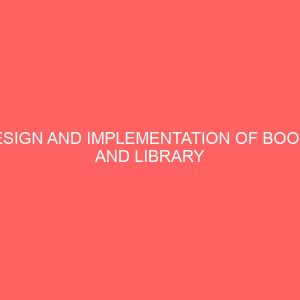 design and implementation of books and library lending management system 29366