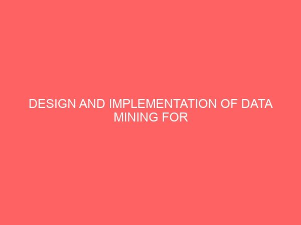design and implementation of data mining for medical record system 24642
