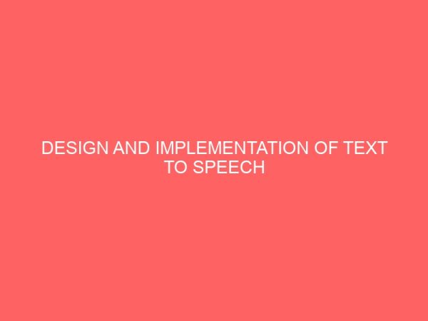 design and implementation of text to speech application for vision impaired students 2 25412