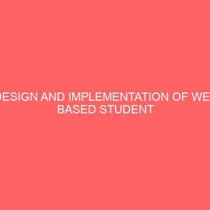 design and implementation of web based student management information system 13940