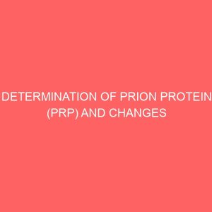 determination of prion protein prp and changes in fertility hormones with sleep deprivation in albino rats 12882