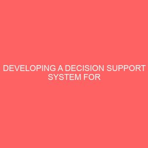 developing a decision support system for diagnosing and treatment of lassa fever 23876