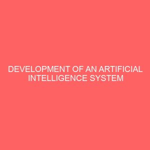 development of an artificial intelligence system for detecting air conditioner faults 22346