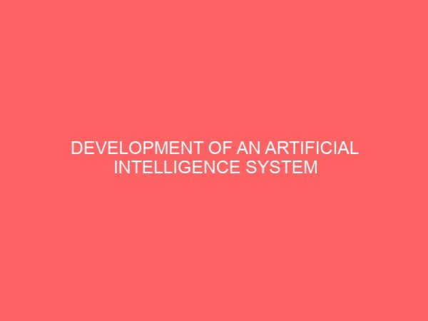 development of an artificial intelligence system for detecting air conditioner faults 22346