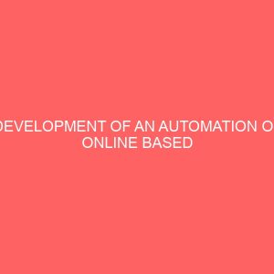 development of an automation of online based automated teller machine atm using english igbo and hausa 23148
