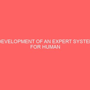 development of an expert system for human nutrition analysis management 22319