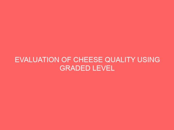evaluation of cheese quality using graded level of different plant extracts as milk coagulant 18459