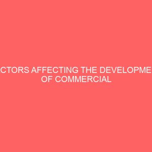 factors affecting the development of commercial recreation 31683