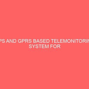 gps and gprs based telemonitoring system for emergency patient transportation 24939