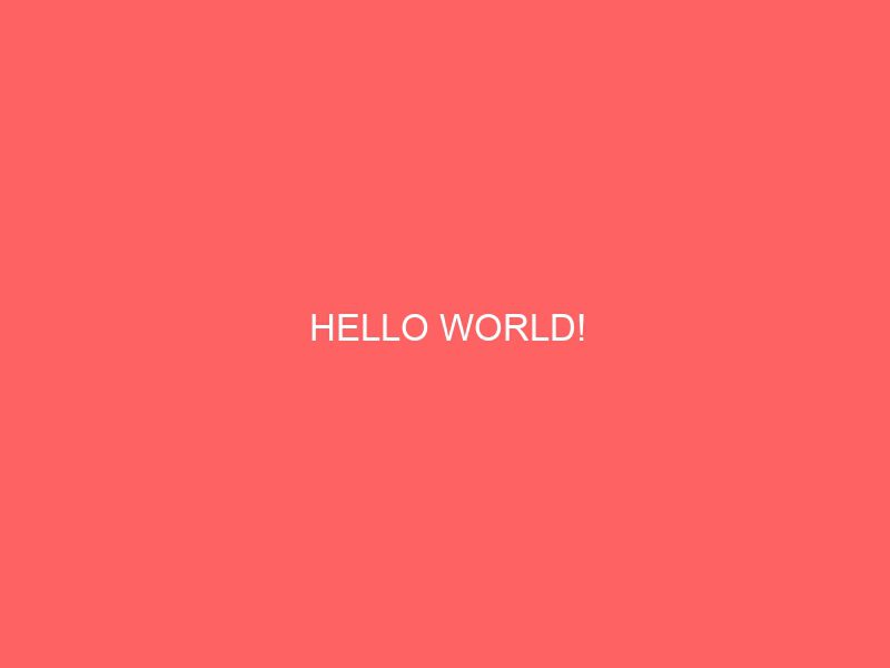 hello world 1