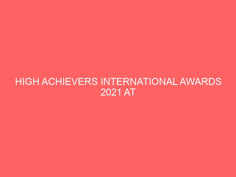 high achievers international awards 2021 at kaplan business school in australia 38279
