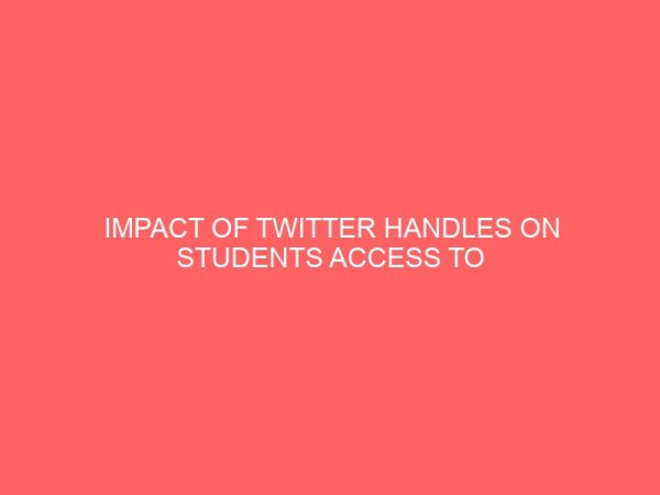 impact of twitter handles on students access to celebrity pages 42343