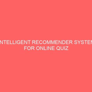 intelligent recommender system for online quiz game 23636