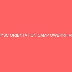 nysc orientation camp owerri imo 18519