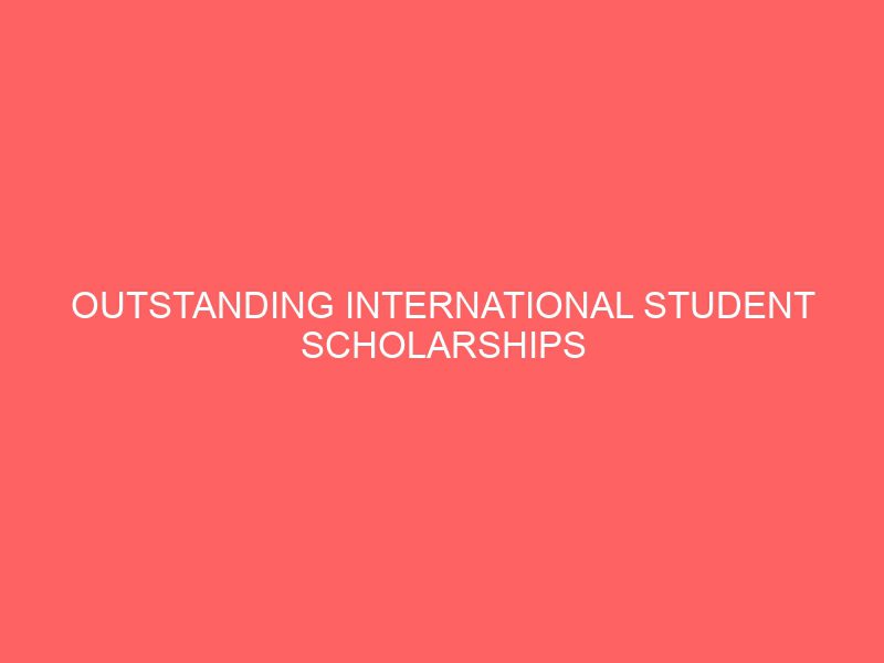 outstanding international student scholarships 2021 at donghua university in china 40719
