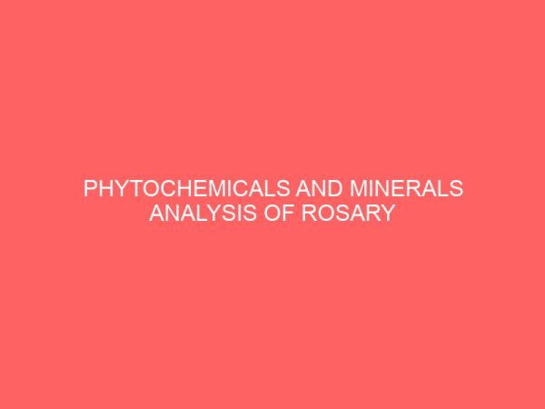 phytochemicals and minerals analysis of rosary pea abrus precatorious leaves 19030