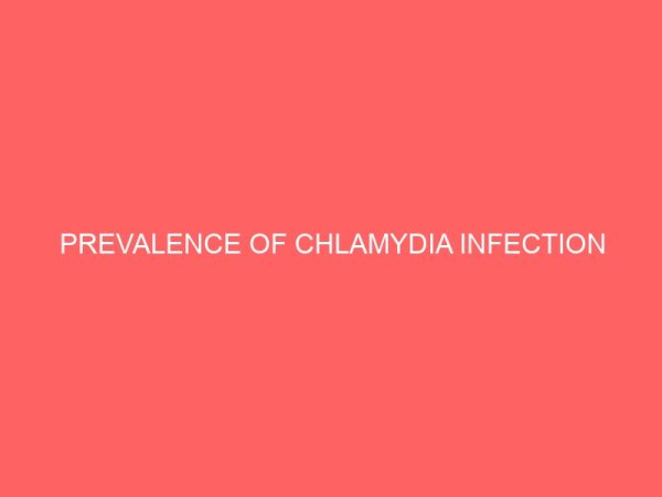 prevalence of chlamydia infection 35704