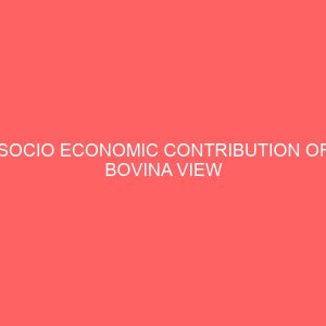 socio economic contribution of bovina view hospitality industry to tourism development 31501