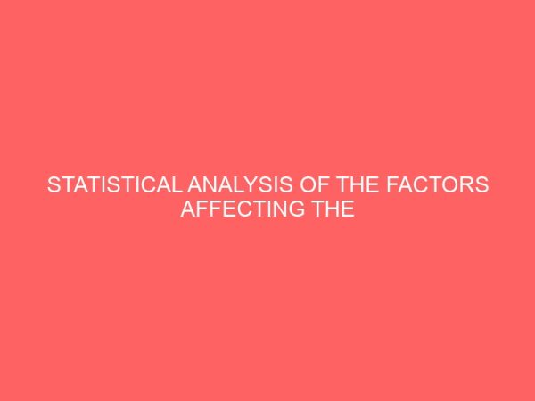statistical analysis of the factors affecting the quality of egg production 41849