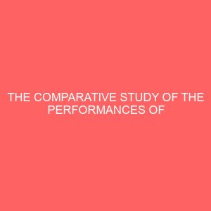 the comparative study of the performances of government owned and privately owned broadcasting media organization a study of frcn and raypower radio stations lagos nigeria 13512