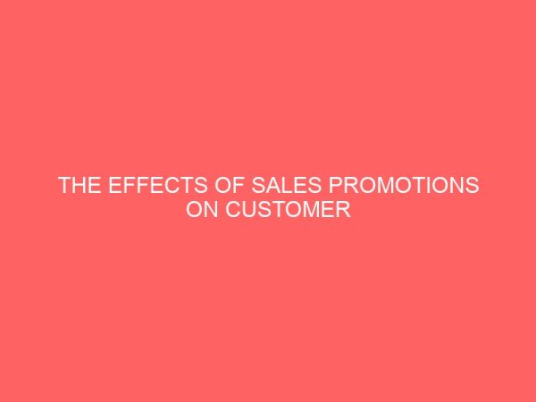 the effects of sales promotions on customer growth in the nigerian mobile telecommunication industry the case of globacom nigeria 2 13522