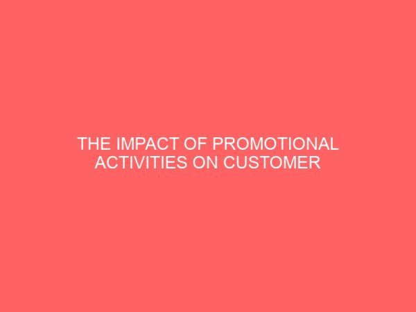 the impact of promotional activities on customer purchasing behavior at tesco lotus 32601