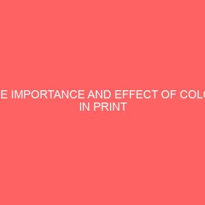 the importance and effect of color in print advertising 36520