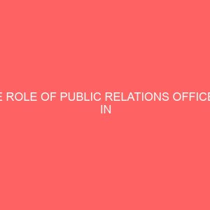 the role of public relations officers in paramilitary organizations 42337