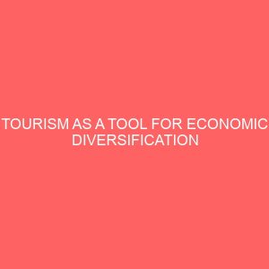 tourism as a tool for economic diversification 2 36643
