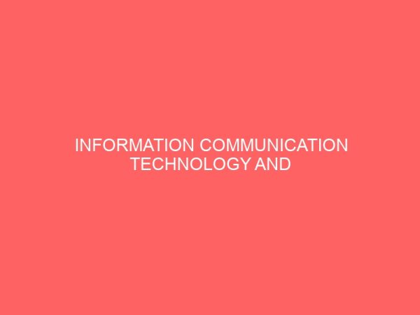 information communication technology and collection management in academic libraries case study of imo state university library imo state 109498
