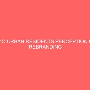 uyo urban residents perception of rebranding nigeria project 109441